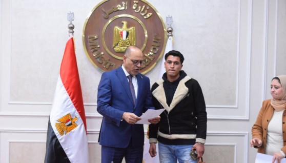 وزير العمل محمد جبران 