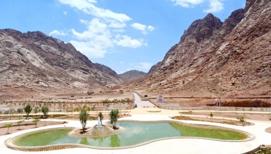 مشروع "التجلي الأعظم" بمدينة سانت كاترين