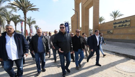 جولة بمشروع "حدائق تلال الفسطاط"