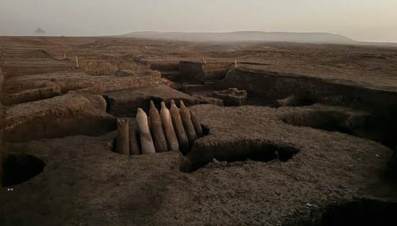  ورش صناعية وجبانة رومانية بالبحيرة