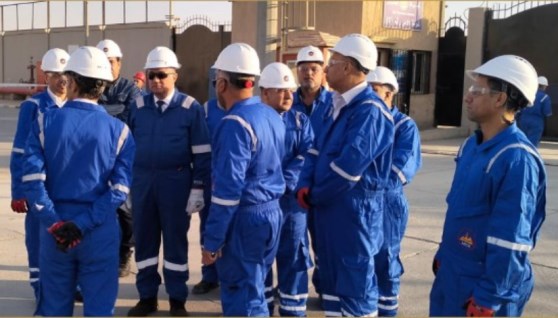 جولة تفقدية لشركة القاهرة لتكرير البترول بمنطقة مسطرد