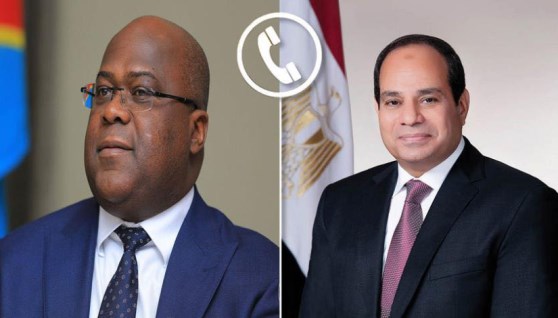 الرئيس عبد الفتاح السيسي و الرئيس فيليكس تشيسيكيدي