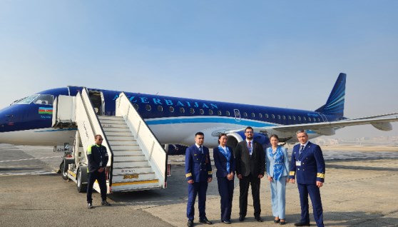 مطار القاهرة الدولى يستقبل أولى رحلات الطيران العارض لشركة طيران أذربيجان