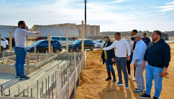 جهاز مدينة السويس الجديدة تتابع جاهزية منظومة مياه الحي الصناعي