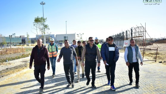 رئيس جهاز العلمين الجديدة يتفقد مشروع سكن لكل المصريين