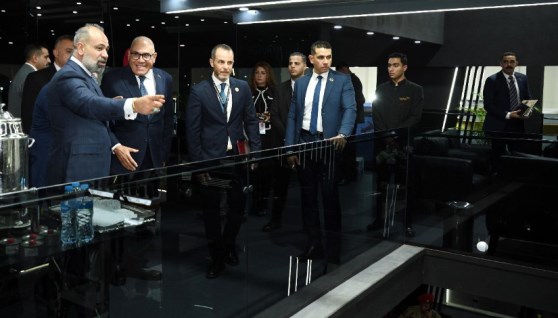 جانب من الزيارة