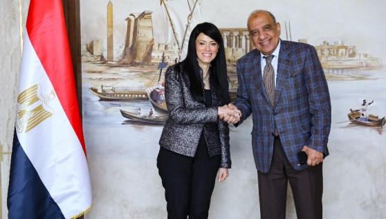 خلال  لقاء الدكتورة رنيا المشاط والدكتور محمود عصمت 