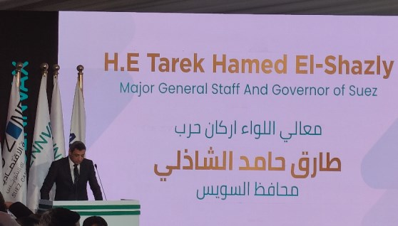 طارق حامد الشاذلي محافظ السويس