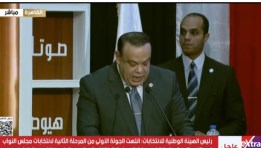 المستشار حازم بدوي- رئيس الهيئة الوطنية للانتخابات