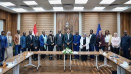 جانب من لقاء هيئة الدواء مع وفد من ناميبيا