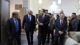 جانب من افتتاح الدورة 28 من معرض "صنع في دمياط"