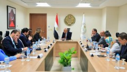  وزير التربية والتعليم يستقبل وفد غرفة التجارة الأمريكية لجذب الاستثمارات في التعليم قبل الجامعي والفني