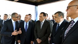 جانب من افتتاح مصنع إنتاج الطلمبات الغاطسة