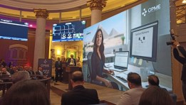 جانب من جلسة تداول البورصة المصرية اليوم