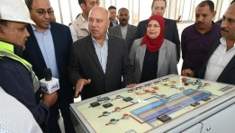 الفريق مهندس كامل الوزير خلال جولة ميدانية بمحافظة قنا