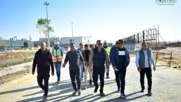 رئيس جهاز العلمين الجديدة يتفقد مشروع سكن لكل المصريين