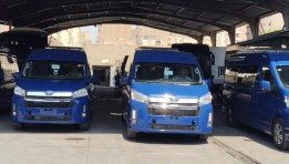 أسطول النقل السياحي بشركة مصر للسياحة