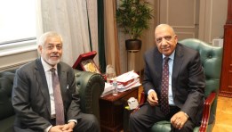  وزير الكهرباء مع رئيس شركة AMEA POWER