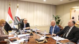 خلال اجتماع المهندس محمد شيمي مع مجلس إدارة مصر للسياحة