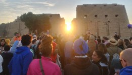 تعامد الشمس على معبد الكرنك