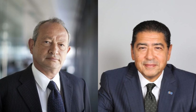 هشام عز العرب - نجيب ساويرس