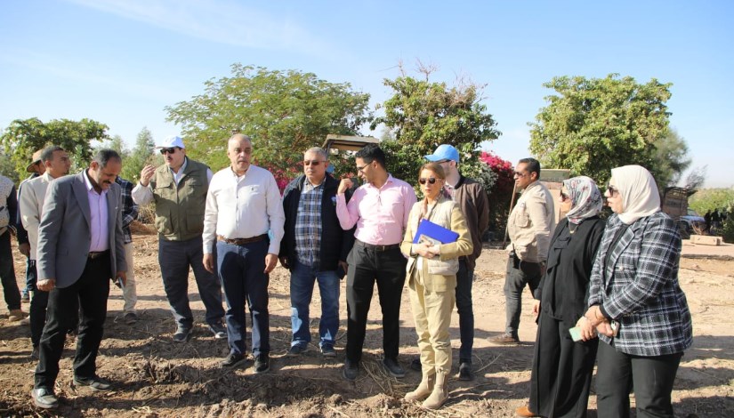 جانب من الزيارة