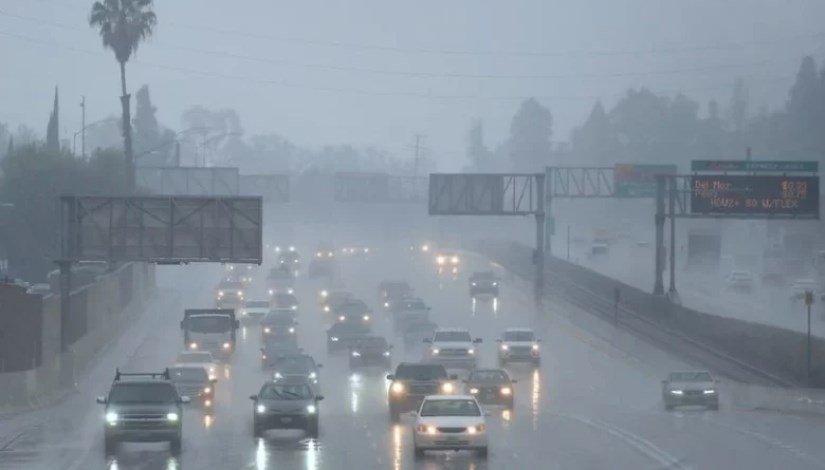 القيادة خلال تكون الشبورة المائية