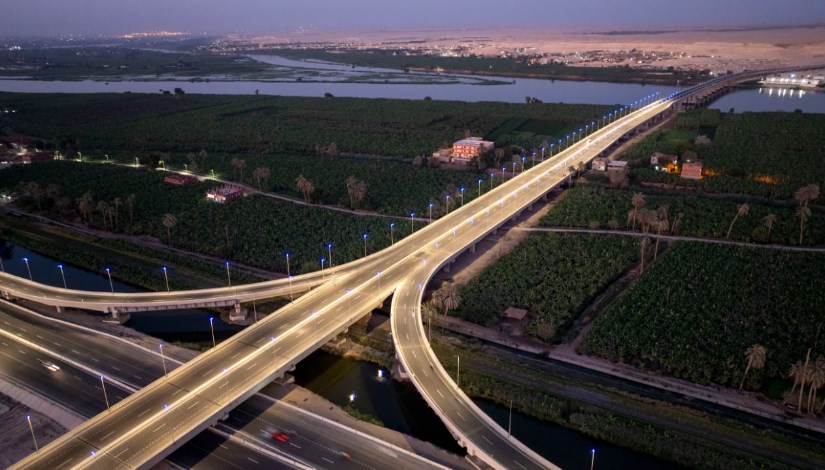 محور الفشن الحر على نهر النيل بمحافظة بني سويف