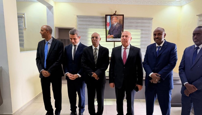 الفريق مهندس كامل الوزير خلال الزيارة