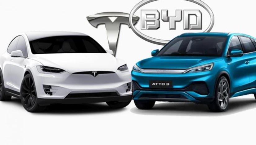 BYD وتسلا