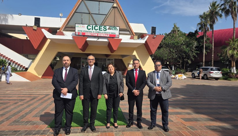 جانب من افتتاح الدورة الثالثة والثلاثين من معرض داكار التجاري الدولي