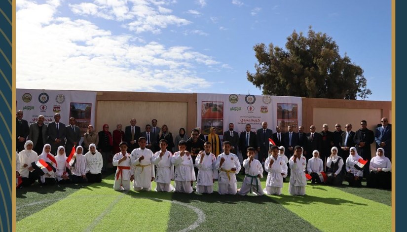 جانب من مشروع تطوير مدرسة سيدي عبد الرحمن الرسمية