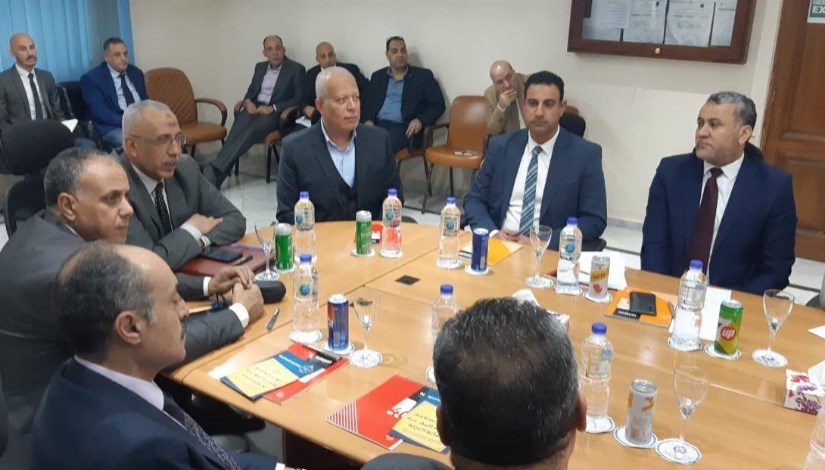 جانب من جولة رئيس هيئة البترول شركة جنوب الضبعة للبترول