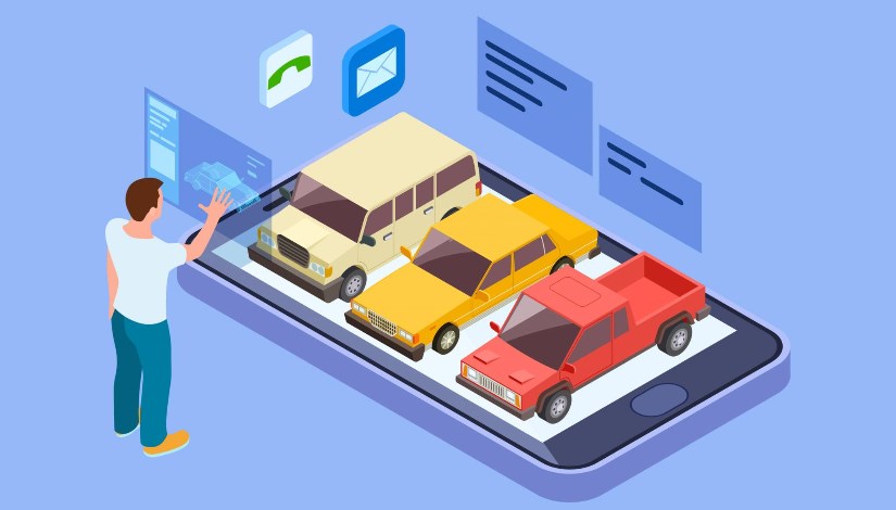 تطبيق إلكتروني خاص بالسيارات