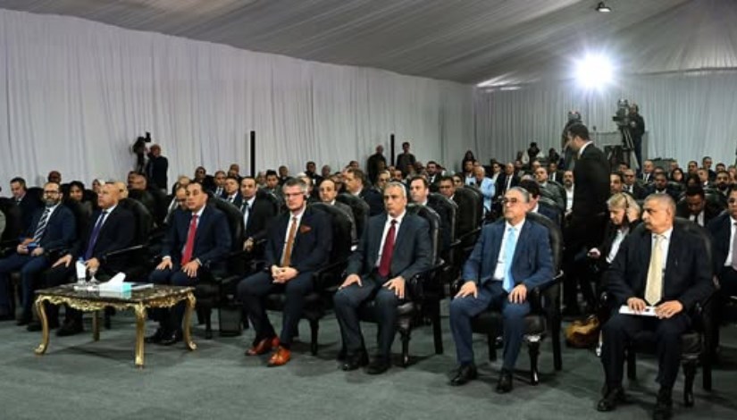 جانب من مؤتمر افتتاح مصنع ليوني