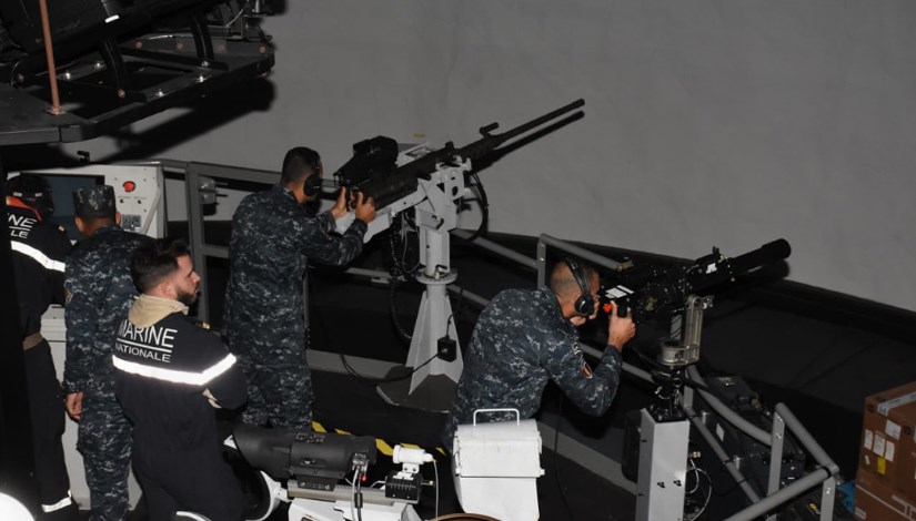 فعاليات التدريب البحري المشترك المصري الفرنسي