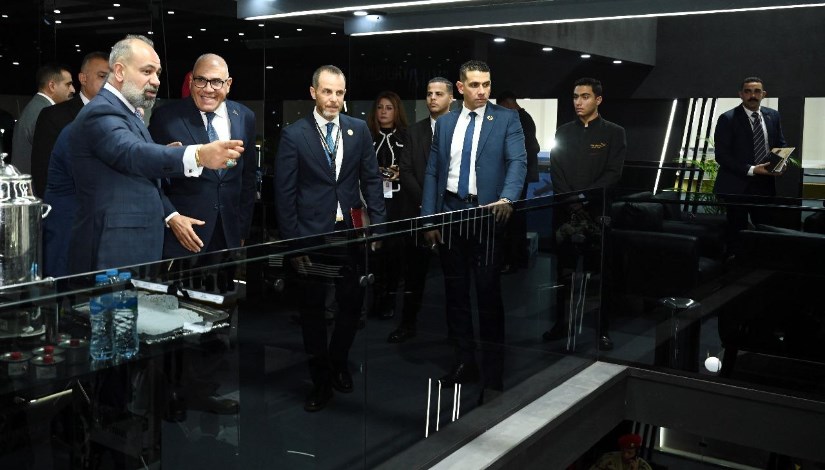 جانب من الزيارة