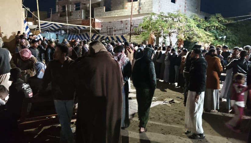 لجنة مدرسة الخربة الابتدائية بدائرة الحسنة بمحافظة شمال سيناء