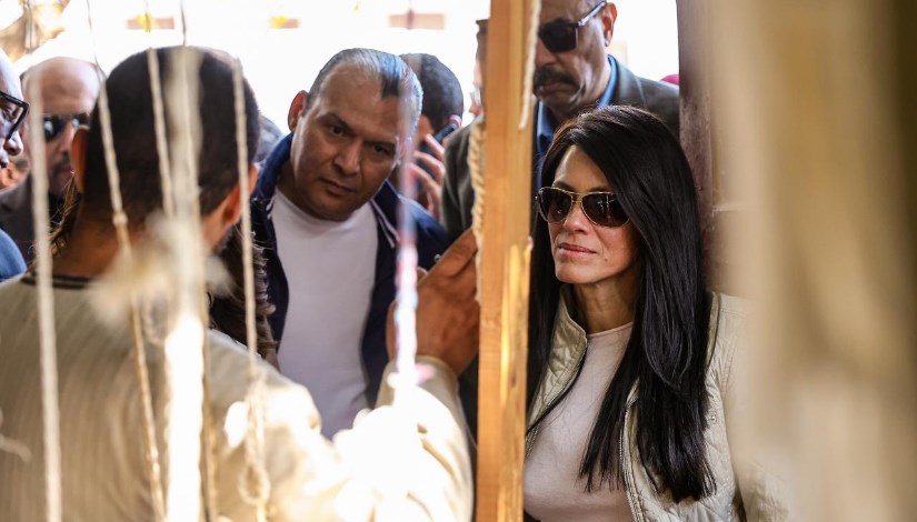 جانب من الزيارة