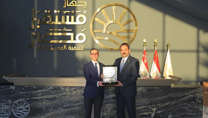 خلال استقبال الدكتور بهاء الغنام رئيس جهاز مستقبل مصر للتنمية المستدامة لوزير الاستثمار