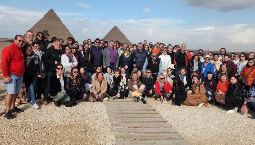 150 خبير سياحي ومؤثر فرنسي في ضيافة سياحة مصر 