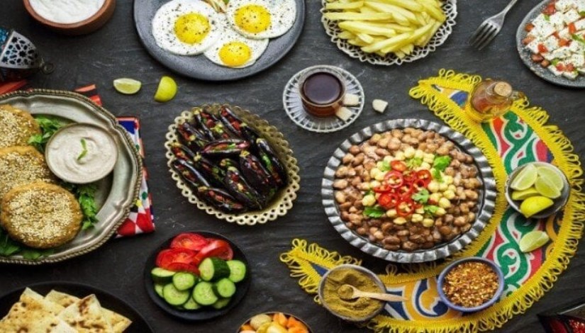 مائدة إفطار رمضان