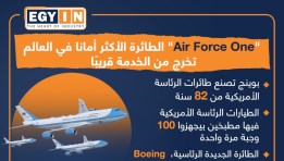  إنفوجراف عن "Air Force One" الطائرة الأكثر أمانا في العالمخ 