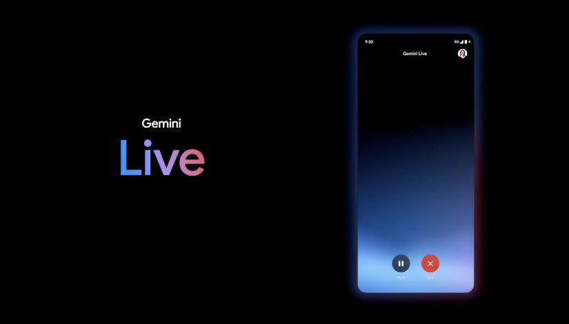 خدمة Gemini Live