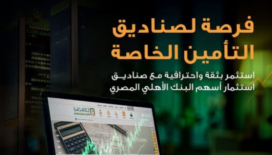 البنك الأهلي يعلن الاستثمار في الأسهم صناديق التأمين الخاصة 