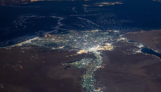 صورة مصر من الفضاء