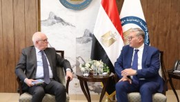 وزير البترول ووفد شركة تكنيب 