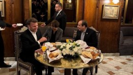 الرئيس السيسي ونظيره الفرنسي