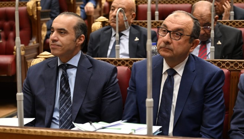 صورة من كلمة الوزير أمام مجلس الشيوخ صورة من كلمة الوزير أمام مجلس الشيوخ