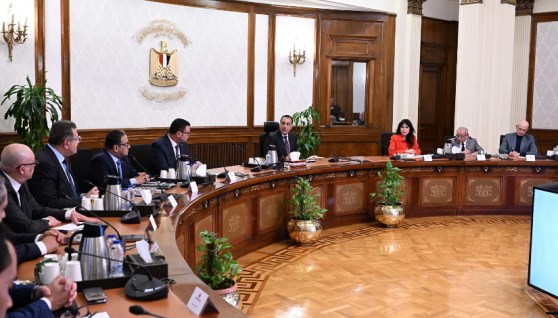 رئيس مجلس الوزراء مع أعضاء اللجنة الاستشارية للتنمية العمرانية